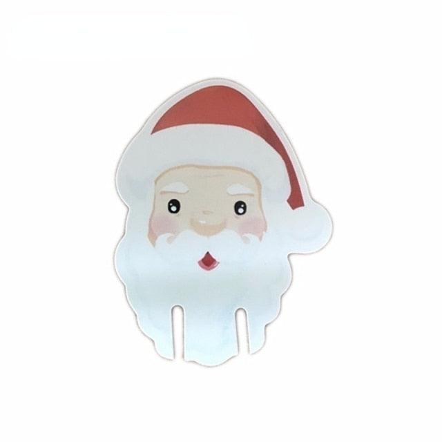 Wine Glass Decoration Cards For Christmas