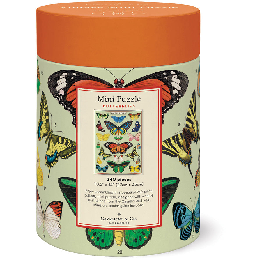 Papilons Butterfly Mini Jigsaw Puzzle | 240 Pieces
