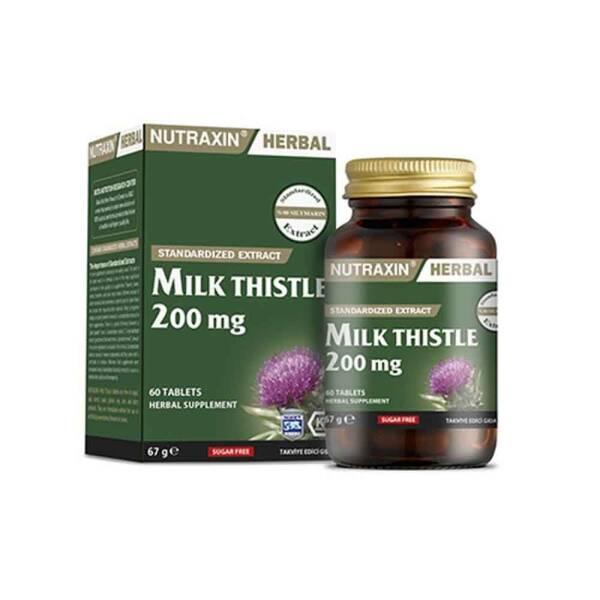 Nutraxin Milk Thistle 60 Tablets