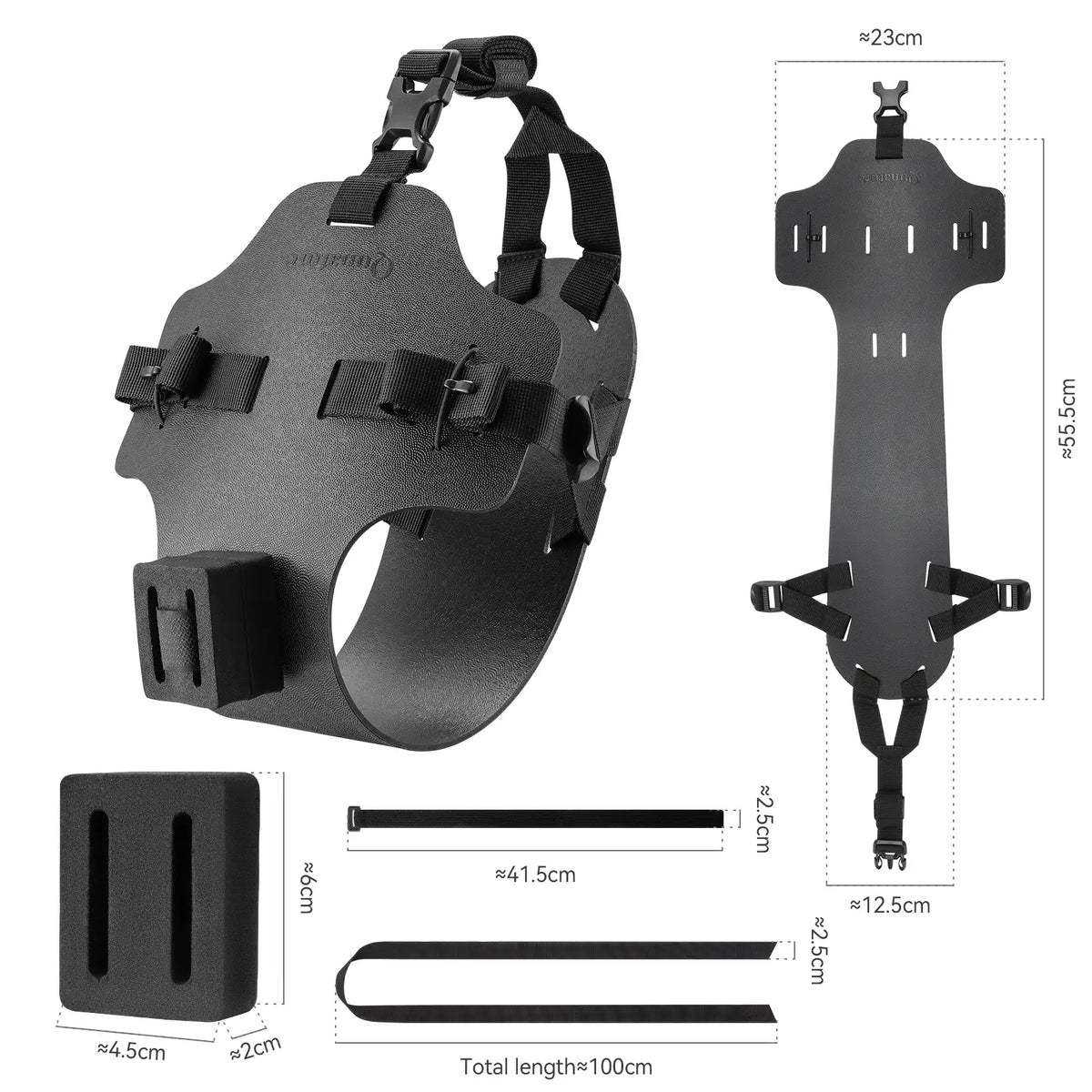 Waterproof & Lightweight Tail Bag Extension Bracket for Bikepacking