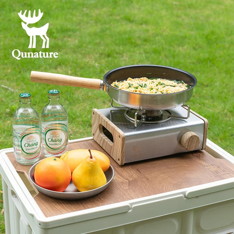 Non-Stick Stainless Steel Frying Pan with Detachable Handle