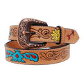 Rafter T Thunderbird Ladies' Belt, Brown