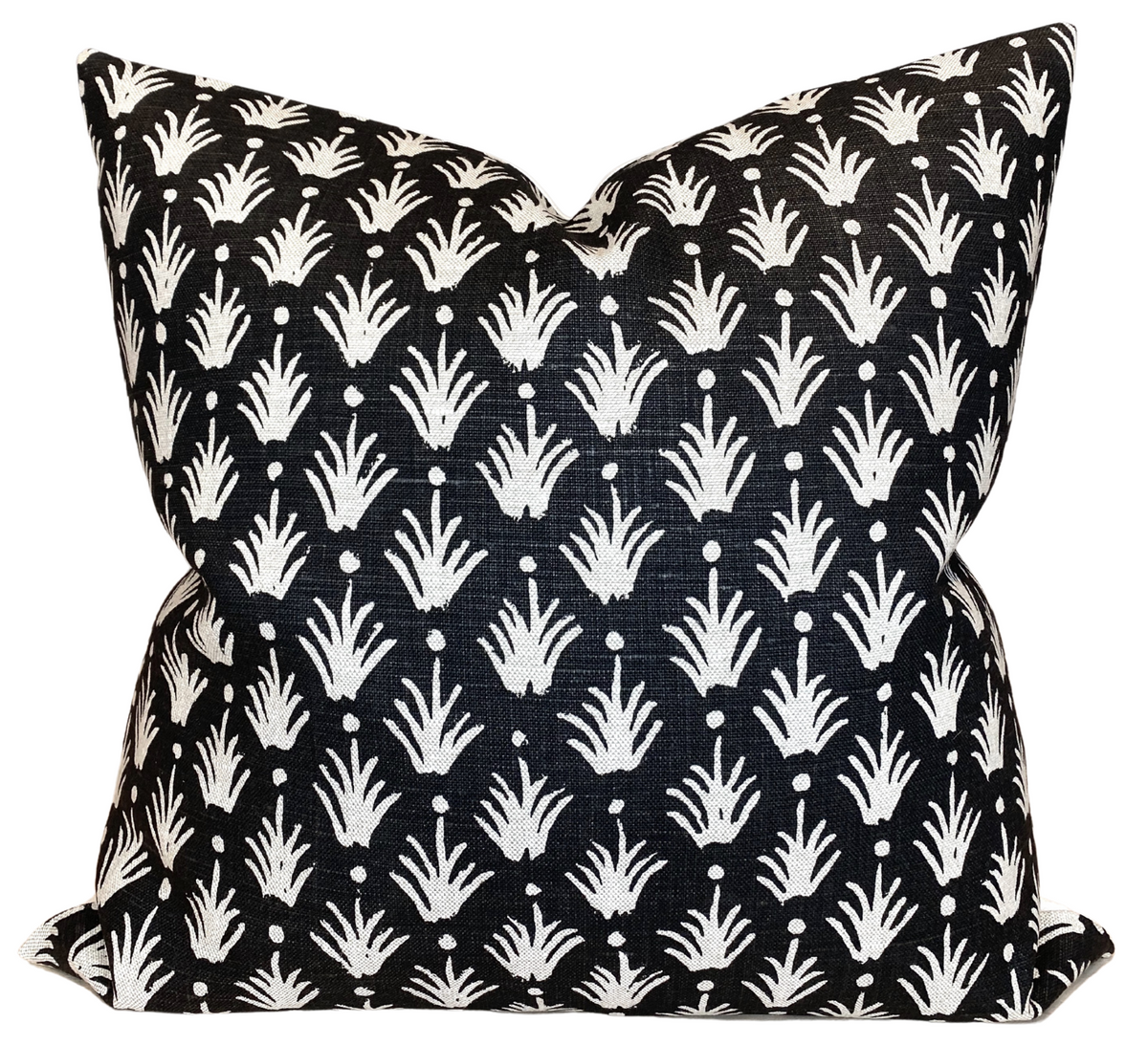 Reeds Pillow Cover in Jet, McLaurin + Piercy Textiles