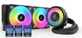 Open Box Arctic Liquid Freezer III 240 A-RGB Multi-Compatible - Black ACFRE00142A