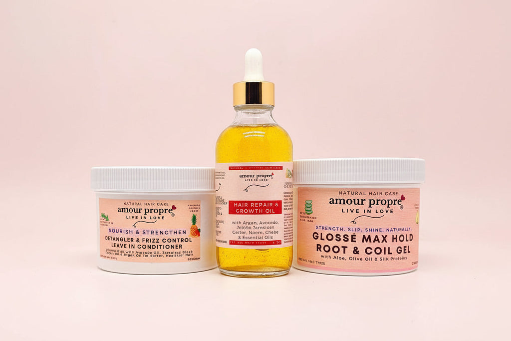 Organic Chebe Hair Growth Oil with Avocado and Argan Oils