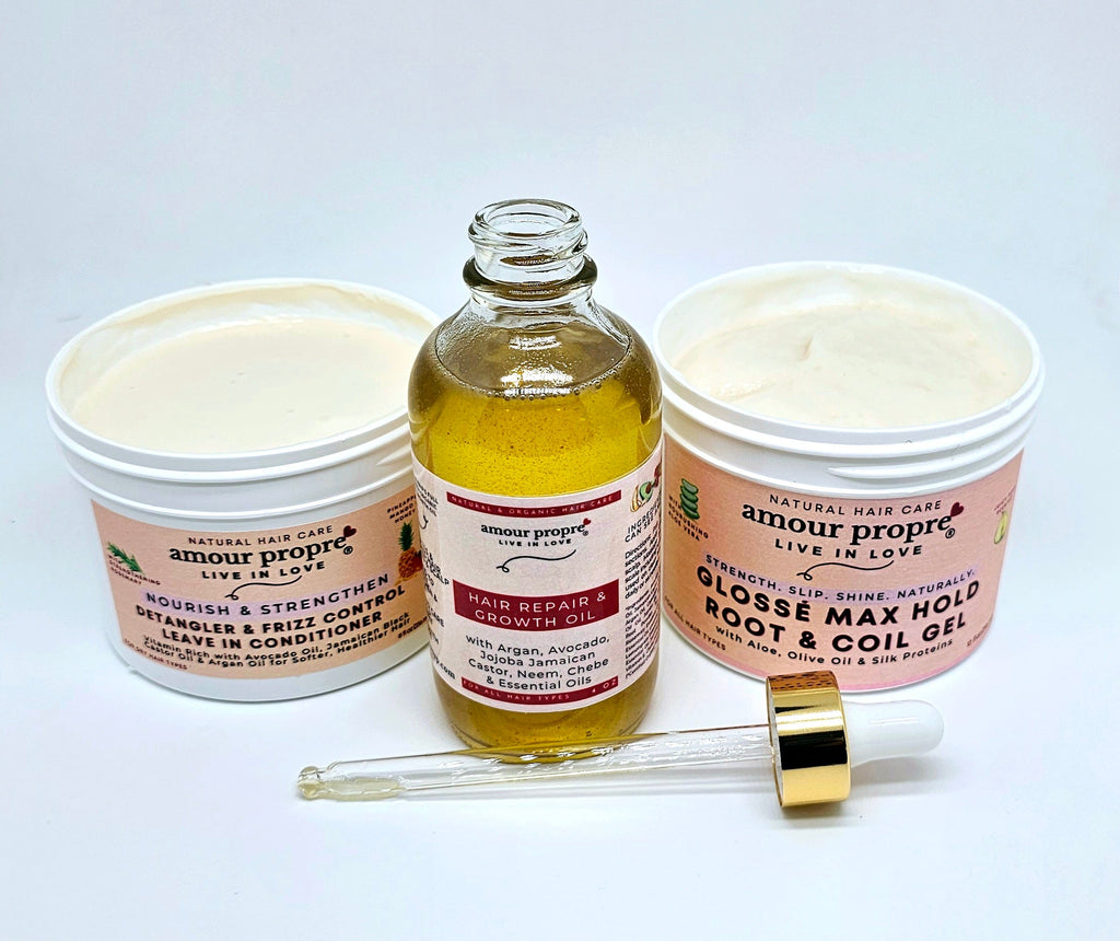 Glossé Max Hold Root & Coil Gel
with Aloe, Olive Oil & Silk Proteins