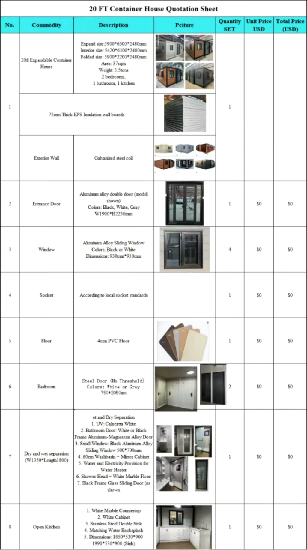 On Sale 20ft Expandable Tiny Home 7 Day Shipping