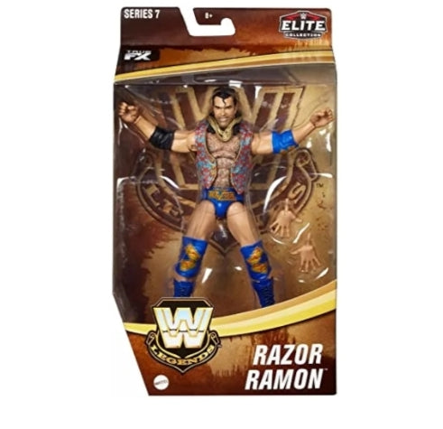 Open Box WWE Elite Legends Collection Action Figure Series (Select Superstar) (Razor Ramon)