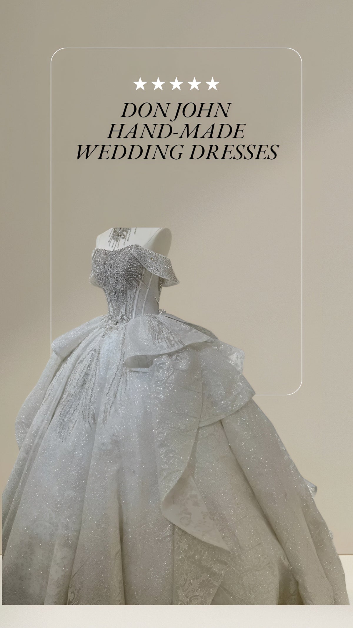 DON JOHN Wedding Dresses