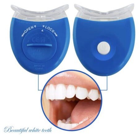 Dental Teeth Tooth Whitening LED Blue Light Lamp BATTERIES INCLUDED:) Qty 5