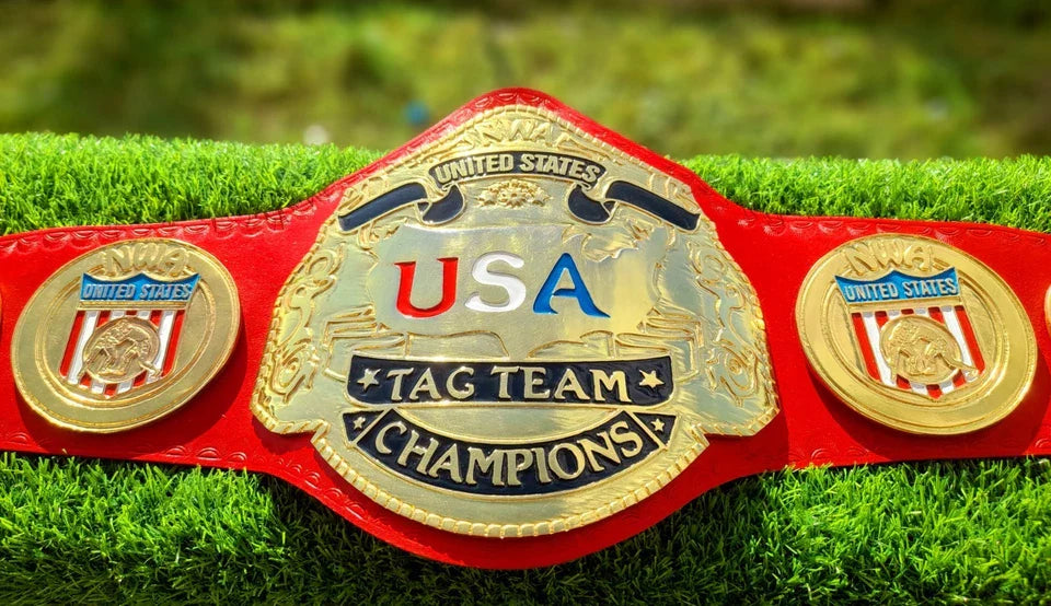 NWA USA UNITED STATES TAG TEAM CHAMPIONSHIP REPLICA BELT