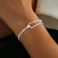 S925 Hypoallergenic Minimalist Geometric Collage Bracelet