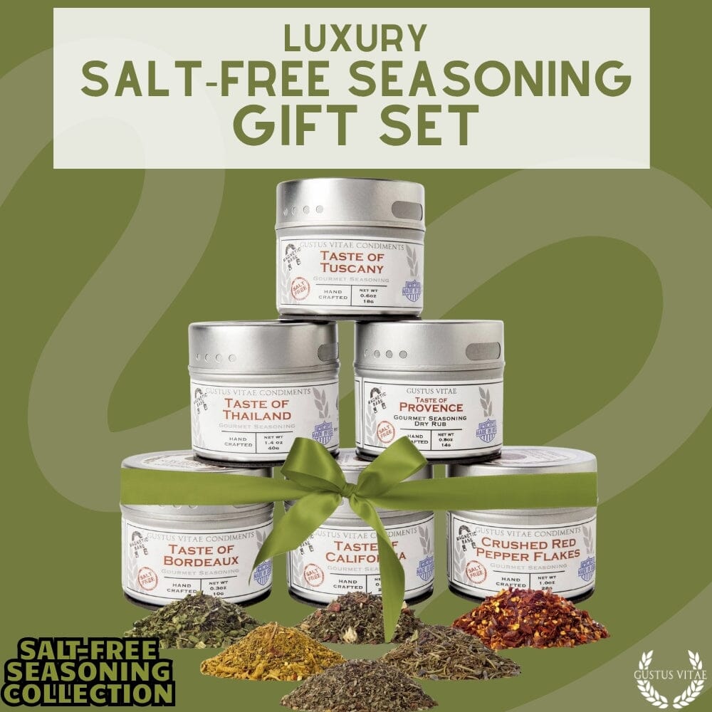 Salt-Free Seasoning Gift Collection - 6 Tins