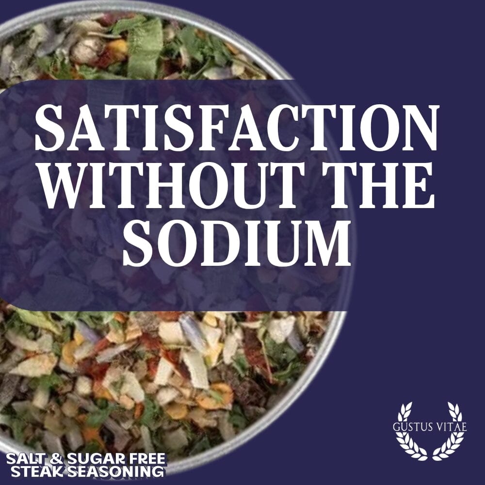 Salt & Sugar Free Steak Seasoning