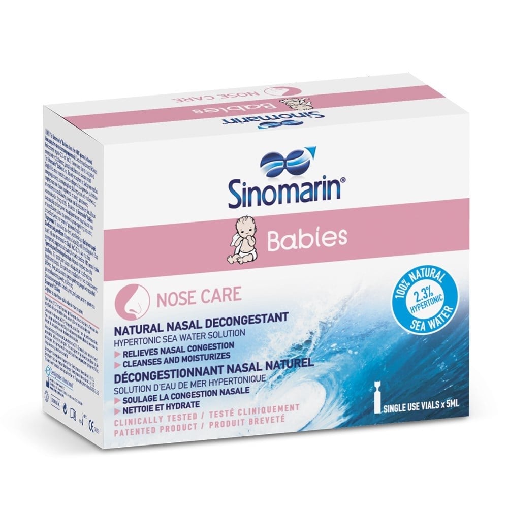 Sinomarin Babies Nasal Drops 18 Vials