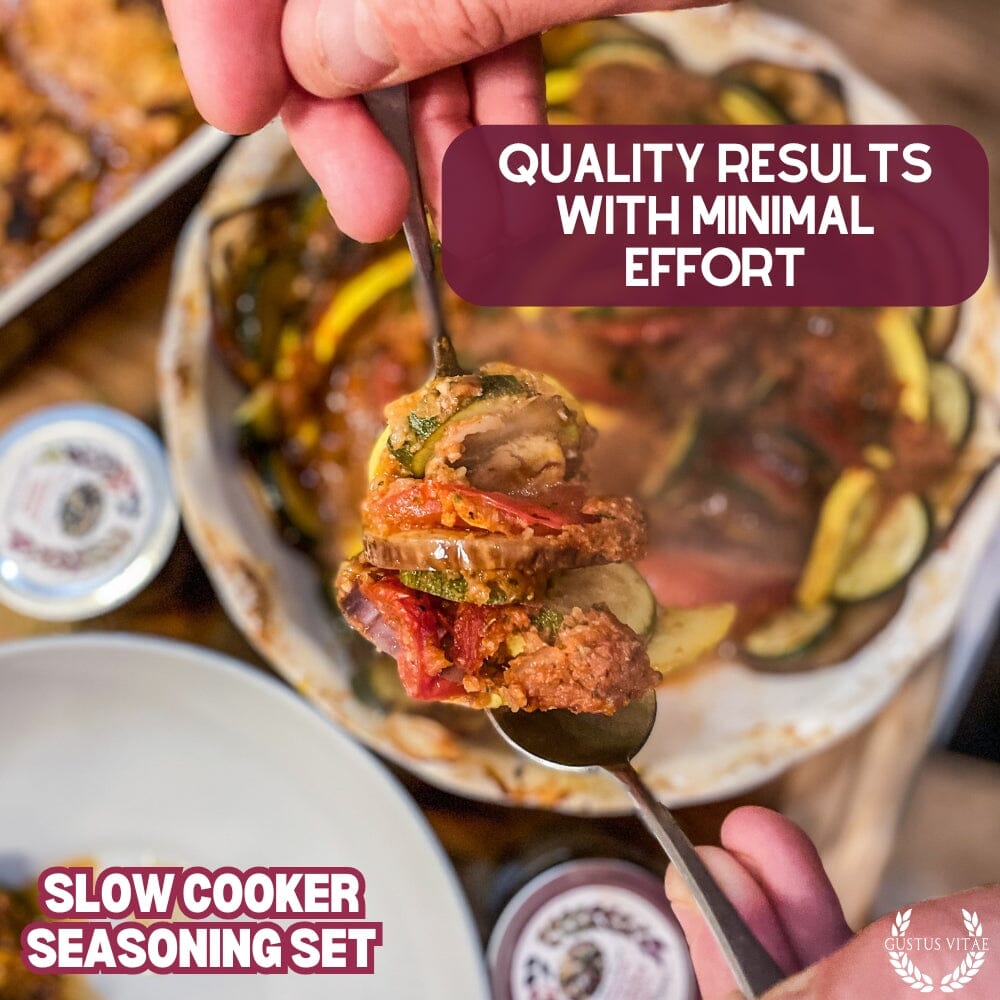 Slow Cooker Seasonings - 6 Spice Blends Gift Set