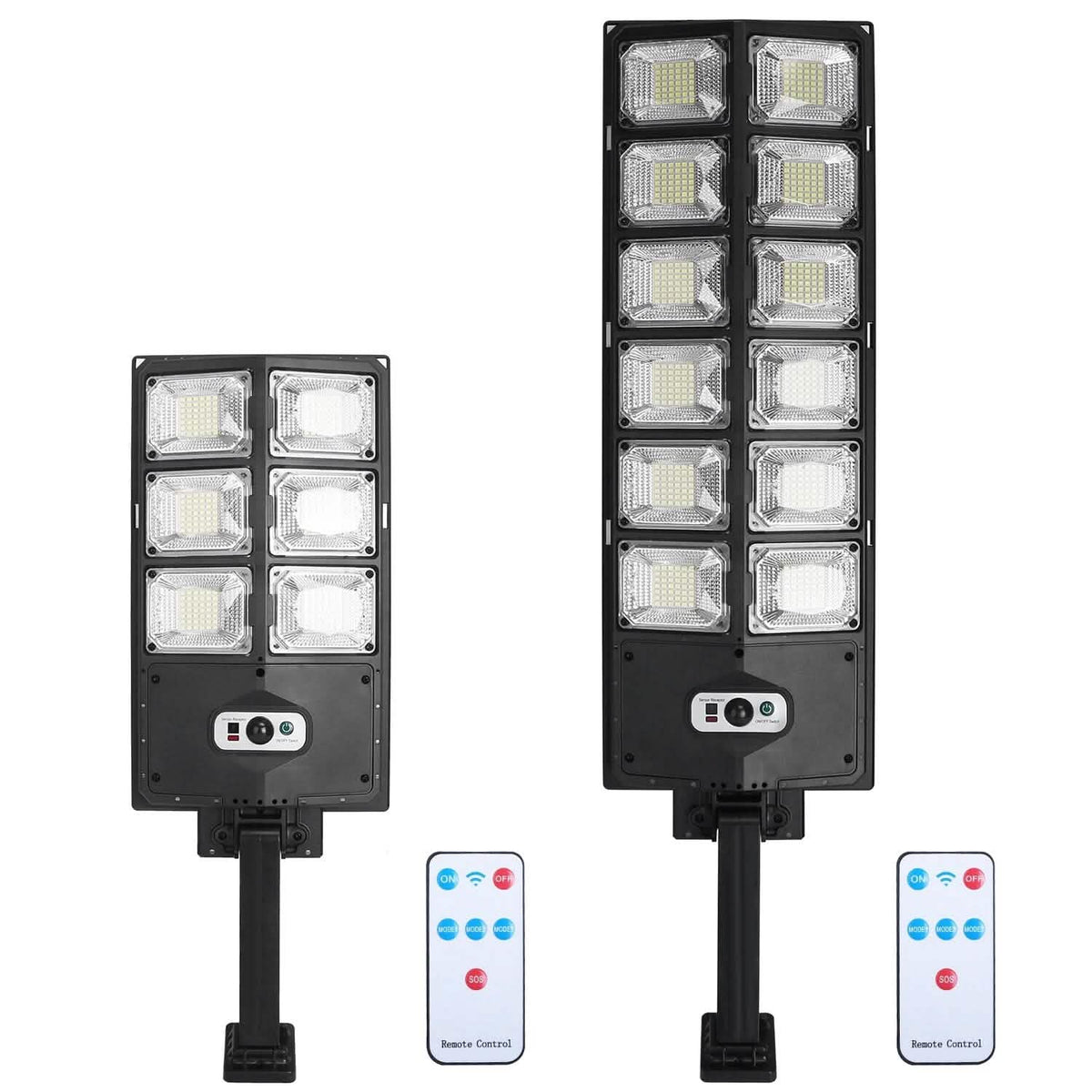 Solar Powered Wall Light Beads PIR Motion Sensor