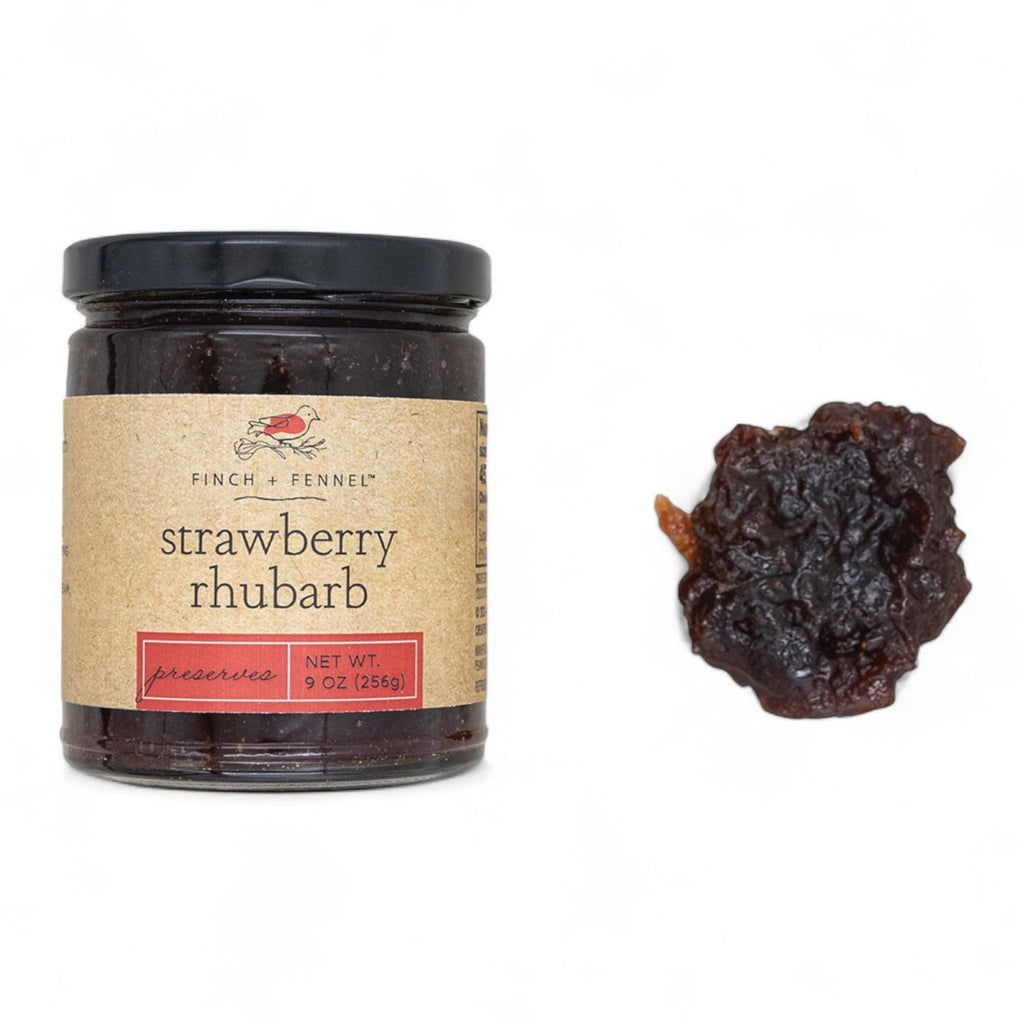Strawberry Rhubarb Preserves | Finch & Fennel