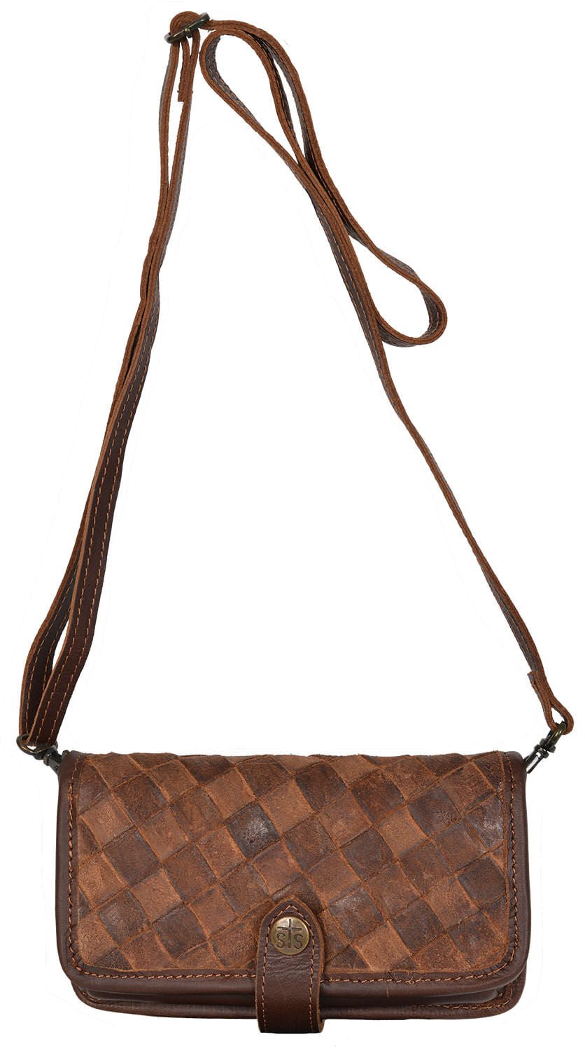STS Basket Weave Bifold Crossbody