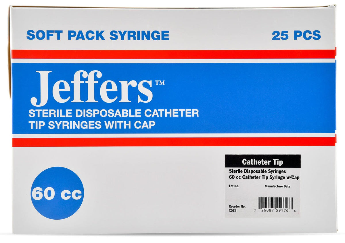 Jeffers Syringe with Catheter Tip