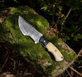 Tom Brown Jr Inspired Tracker Knife – Handmade Damascus Survival Blade
