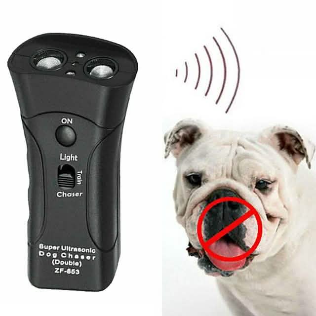 Ultrasonic Aggressive Animal Attacks Repeller Flashlight