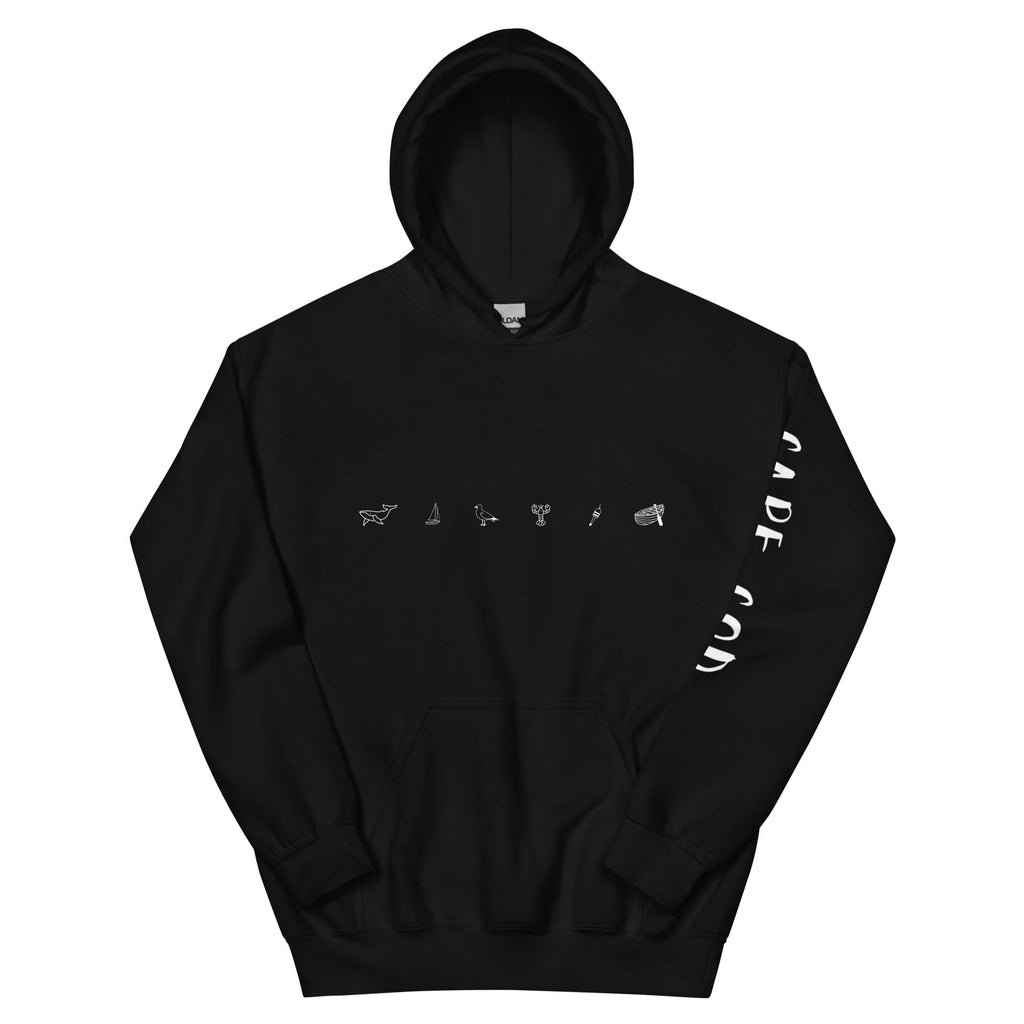 Nautical Hoodie, Cape Cod