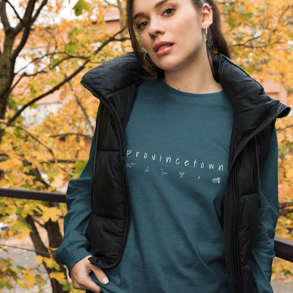 Nautical Long Sleeve Tee, Provincetown