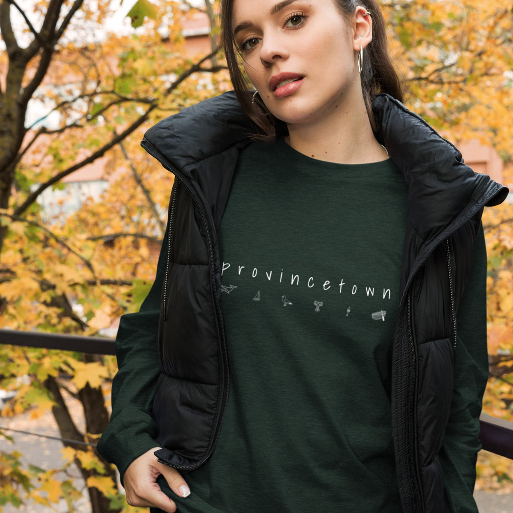 Nautical Long Sleeve Tee, Provincetown