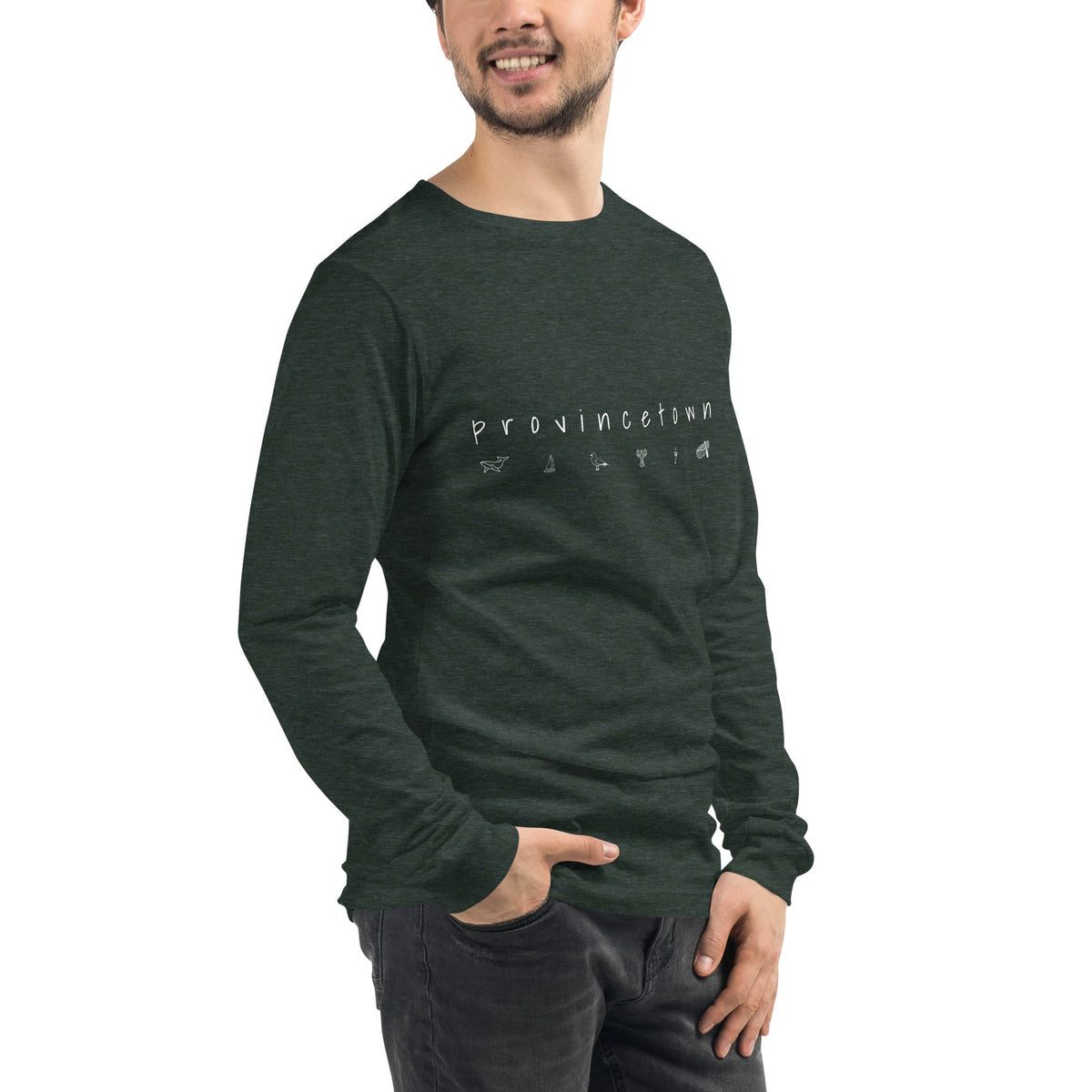 Nautical Long Sleeve Tee, Provincetown
