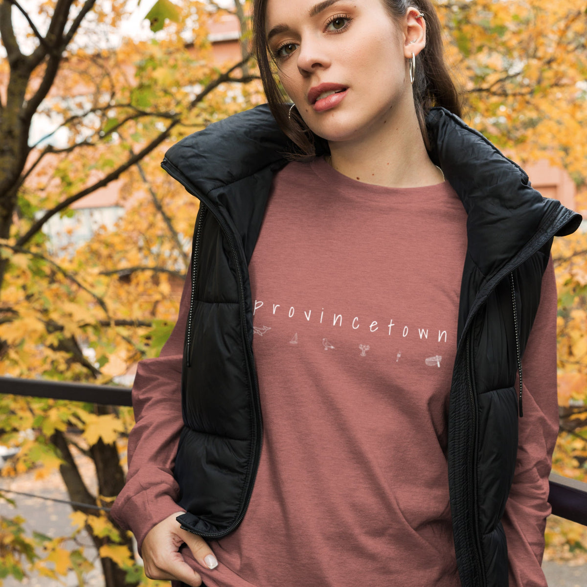 Nautical Long Sleeve Tee, Provincetown