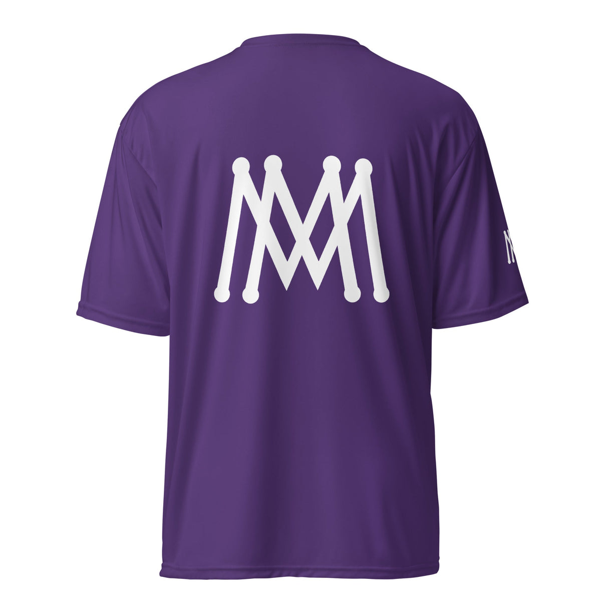 McEachin White logo Performance Tee