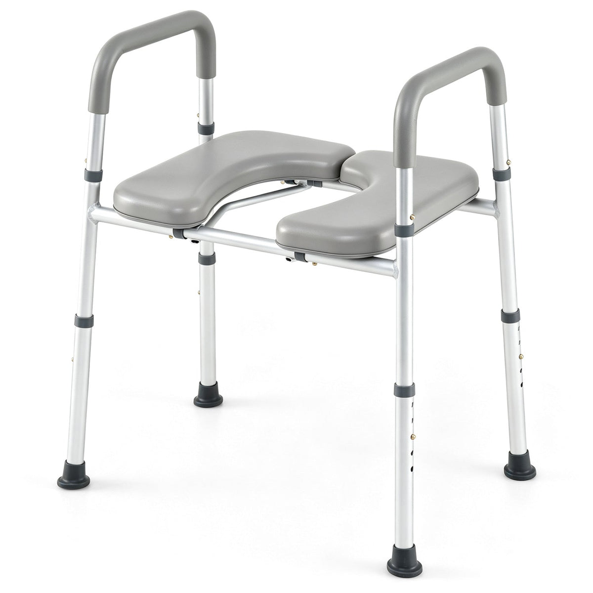 Raised Toilet Seat with Handles - 400 LBS Capacity