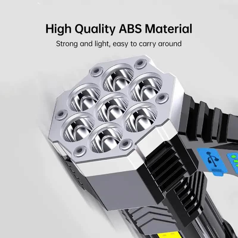 USB Rechargeable High Power LED Flashlight