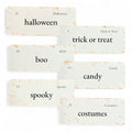 Vintage-Inspired Halloween Flashcards | Set of 6