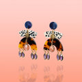 Yara Sunstone Statement Earrings