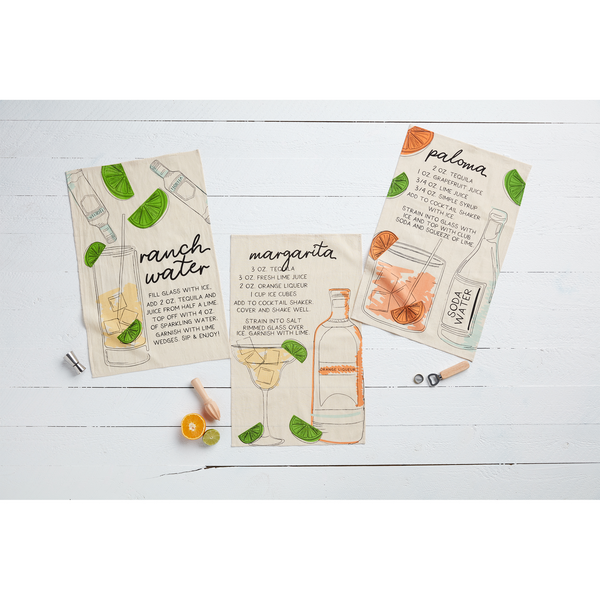 Drink Accessory and Towel Set