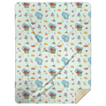 Wisconsin Plush Throw Blanket 60x80 Hometown Keepsake for Home