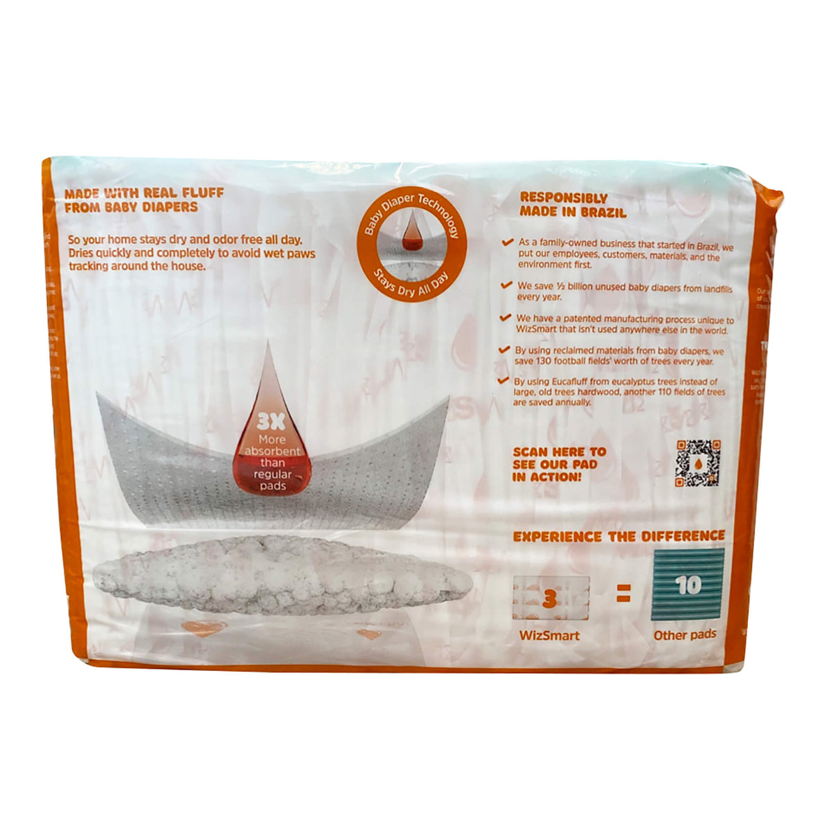 WizSmart Heavyweight Ultra Absorbent Pads for Dogs