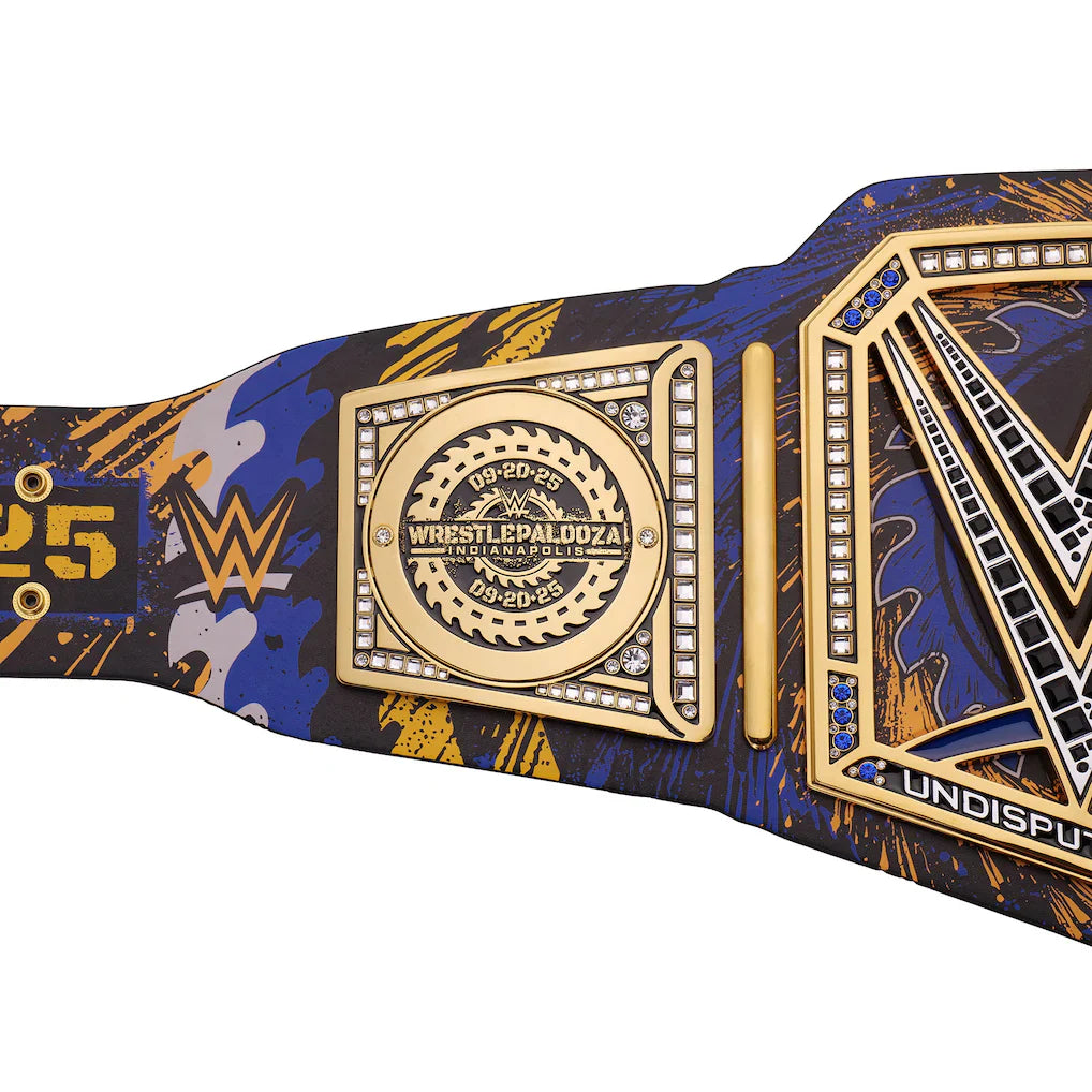 WrestlePalooza 2025 Undisputed Championship Replica Title Belt