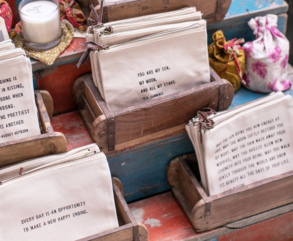 You've Always Had The Power (The Wizard of Oz Quote) Canvas Zip Bag